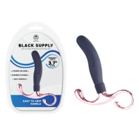 Black Supply - 9.4 cm Silicone Prostate Plug